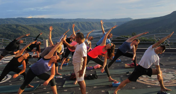 Iyan Iyaspriana leads the immensely popular Escape the World yoga retreat at Oneworld Retreats in Ubud, Bali.